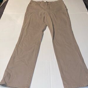 Lee Classic Fit Straight Leg Khaki Pants